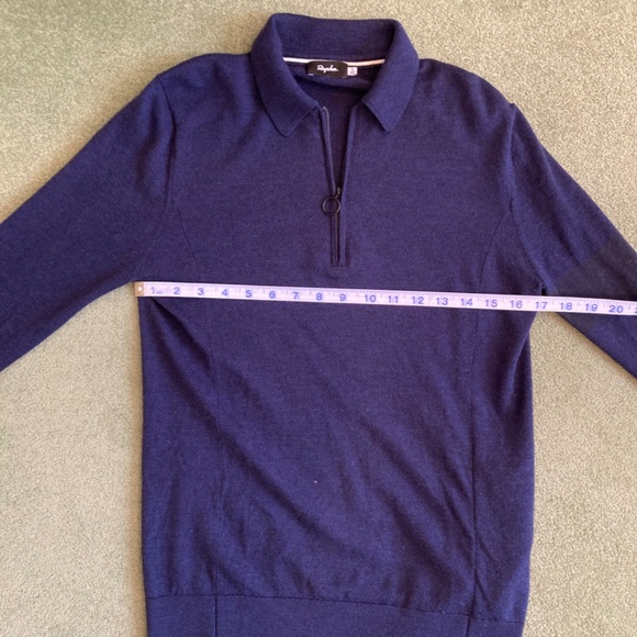 Rapha Navy Wool Cycling Sweater - Picture 4 of 10